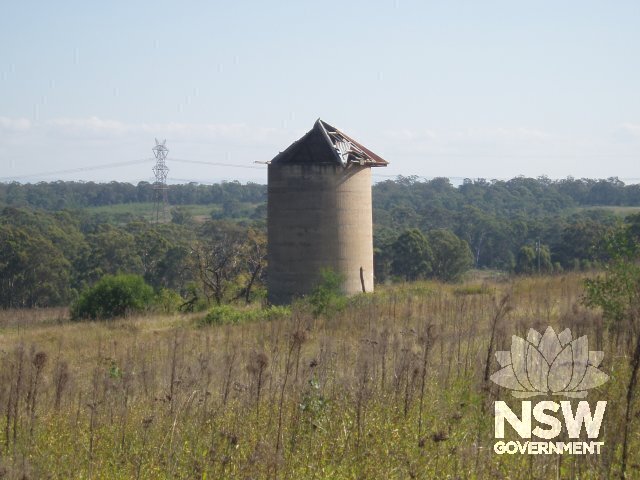 Old silo on Dormitory Hill