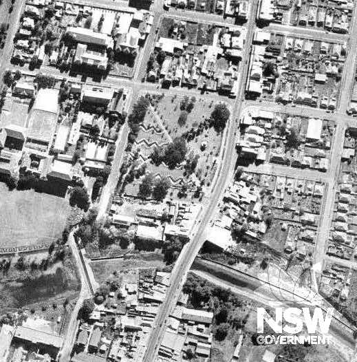 Prince Alfred Park 1943 aerial view