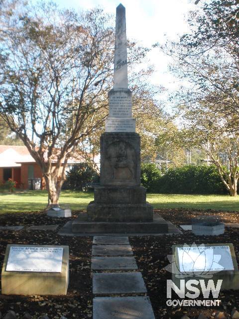 McQuade Park - Boer War Memorial