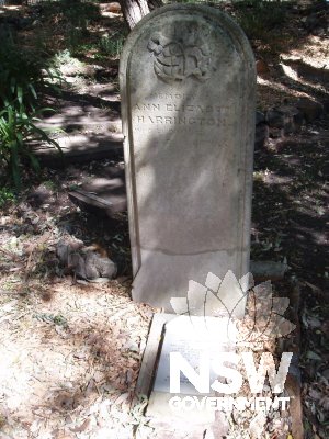 Grave at Old Man's Valley Cemetery