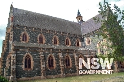 Southern Elevation of Saints peter and Paul Cathedral, Verner Street, Goulburn (Application 2005/S140/088)
