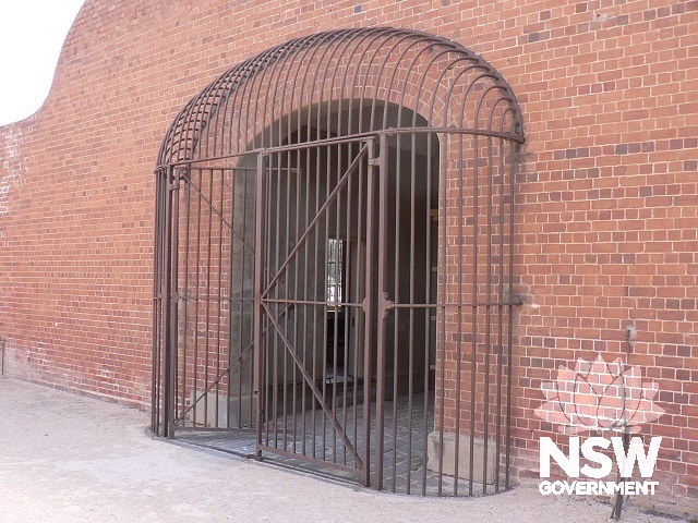 Old Wentworth Gaol - Entry Gates inside compound