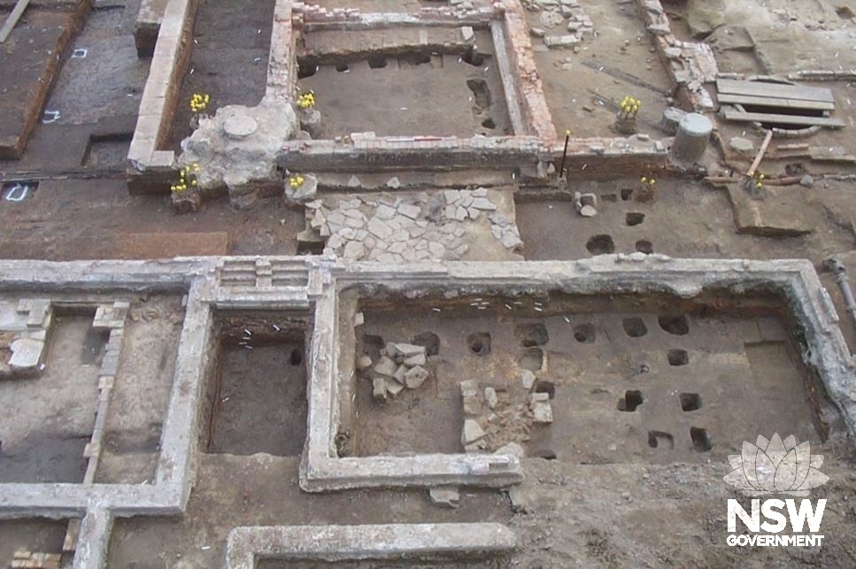Archaeological excavation site 2005