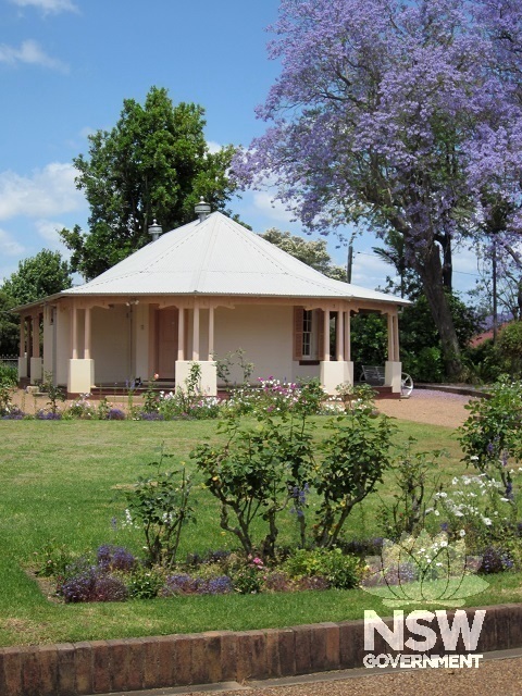 Original octagonal presbytery and convent (1856)