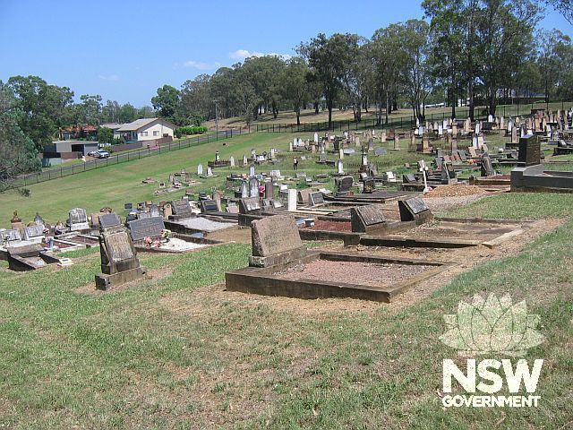 Wilberforce Cemetery, taken from the south east.