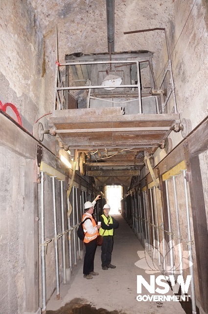 Mead Morrison Coal Distributor in Tunnel 1