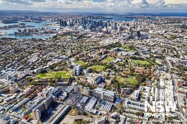 University of Sydney and Victoria Park aerial