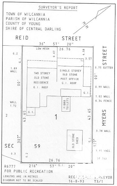 coach pulled up at Wilcannia post office 1909