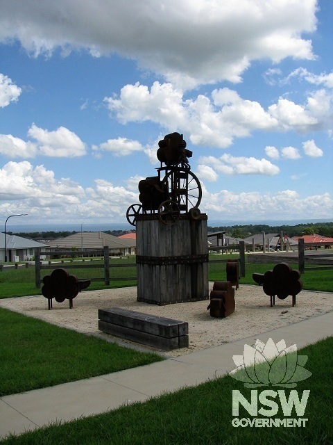 Wool press Art work