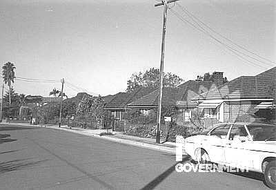 The streetscape of Fitzroy Street Precinct