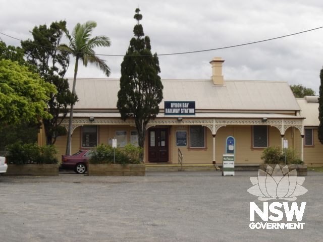 1. Byron Bay Railway Station   2. Railway Station c 1947