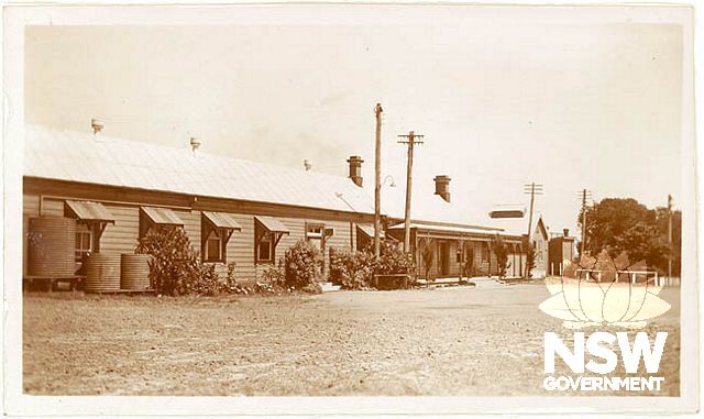 1. Byron Bay Railway Station   2. Railway Station c 1947