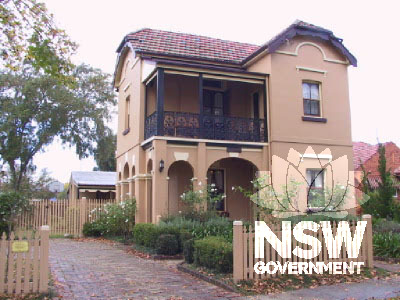 Front and side elevation