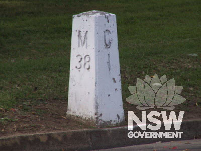 Milestone - located on the eastern side of the Old Hume Highway