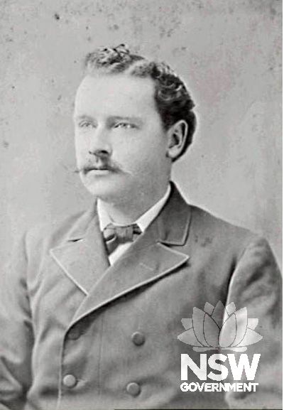Circa 1900 photo of  James Laing, Superintendent at Congregational Church, Campbelltown (nephew of John Kidd of Blair Athol). Campbelltown City Library Image No. 001\001494