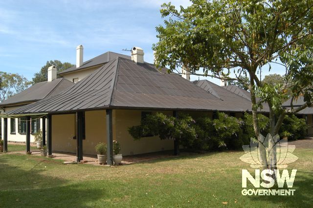 Denham Court house: rear elevation - 2004