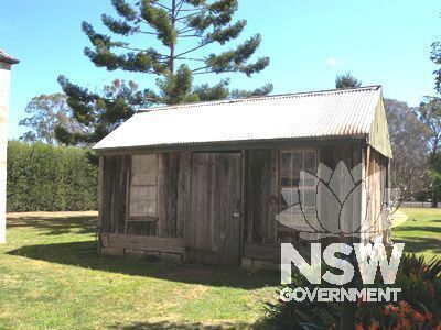 Denham Court house - 1986 timber slab shed