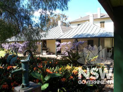 Denham Court house - rear  (west) elevation