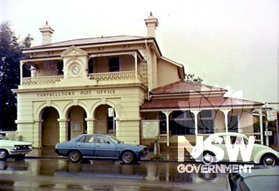Old Campbelltown Post Office - historic photo c. 1980-89 - Campbelltown City Library image no. 001\001847