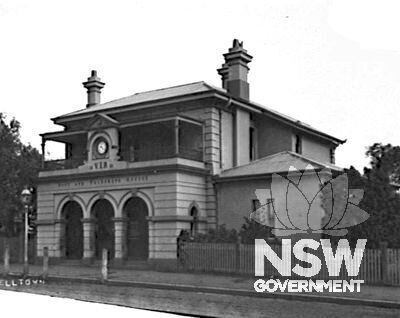 Old Campbelltown Post Office - historic photo c. 1915 - Campbelltown City Library image no. 001\001848