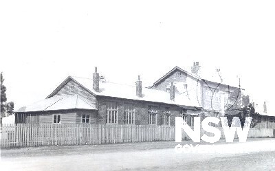 Cessnock High School (Mulbring Street elevation as viewed from near Greta Street), date unknown.