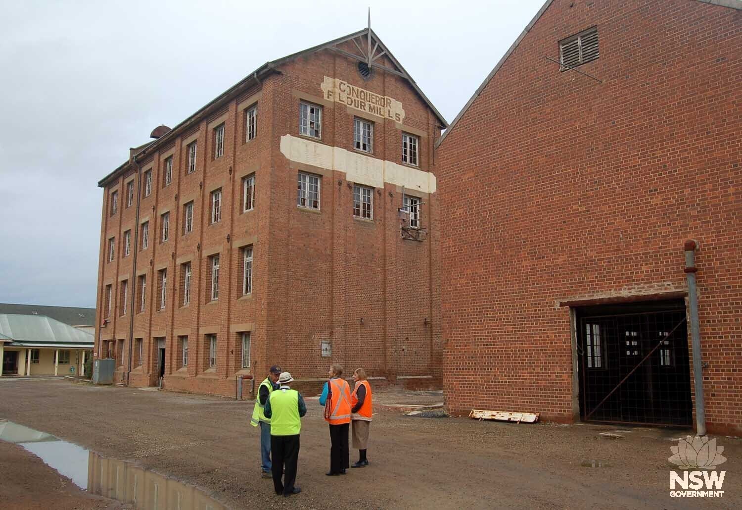 Flour Mill, Brick Buildings