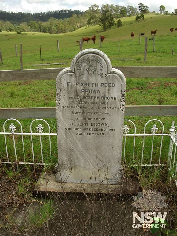 Coaldale Grave site 2 - Brown's graves 2003
