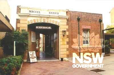 The front entrance of the Old Dubbo Gaol.