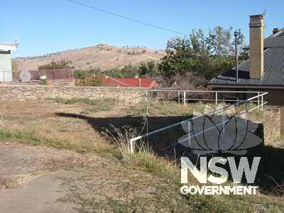 Area indicated as a Women's Yard, looking south-east