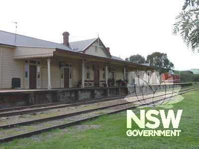Gundagai Railway Station, south elevation to former platform