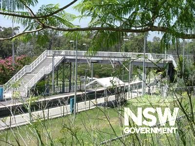 View of Casula Footbridge