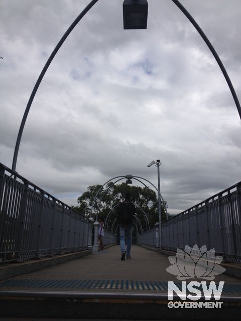 Petersham Railway Station & footbridge