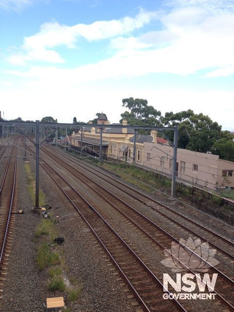 Petersham Railway Station & footbridge
