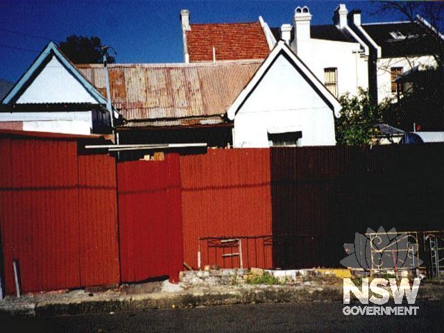 Photo showing gatehouse to the right of the entry drive, State Library of NSW Frame Order No. GPO 1 -10336. Photo from NSW Government Printing office 1870-. Photo titled Annandale House, home of the Johnston family