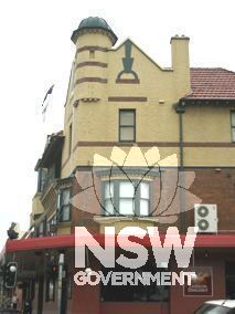 Gladstone Hotel, Dulwich Hill - corner detail