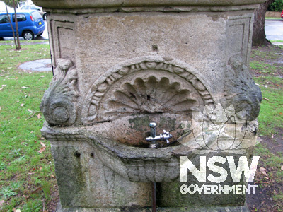 Detail of monument, Monash Park, 142 Ryde Road, Gladesville
