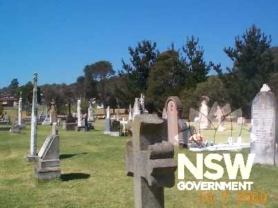Albion Park Cemetery.