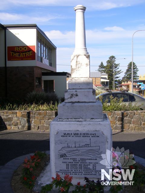 Boer War Memorial (west elevation).