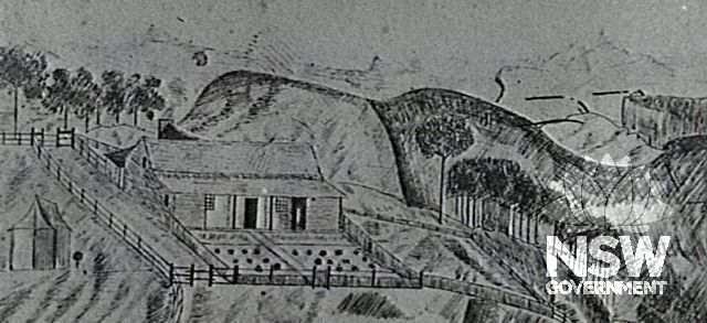 Sketch of Ebenezer Russells Property Croom 1856.