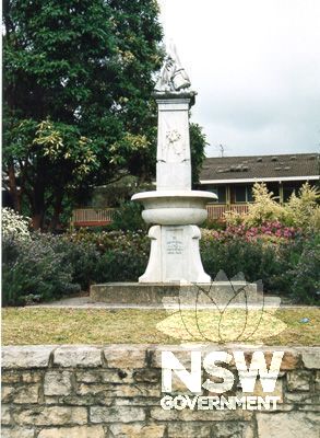 Junction St Heritage Conservation Streetscape -Mafeking War Memorial