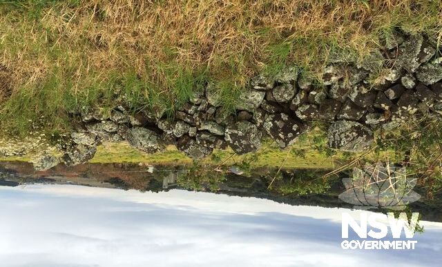 Rocklow Road Dry Stone Wall 2015.