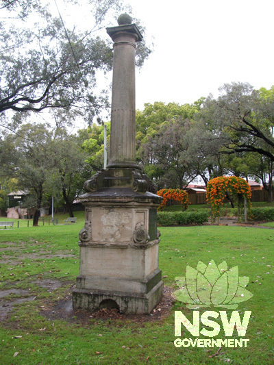 Monument, Monash Park, 142 Ryde Road, Gladesville