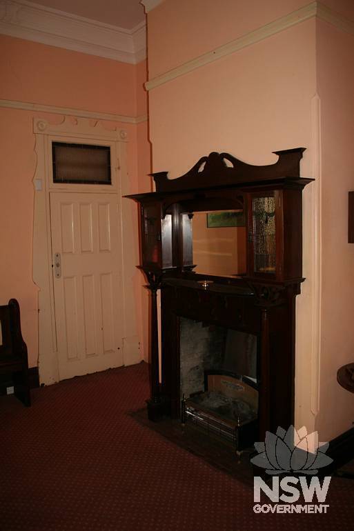 'Strathavon Country Club' - Fireplace