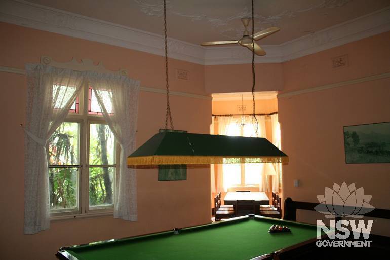 'Strathavon Country Club' - Billiard Room