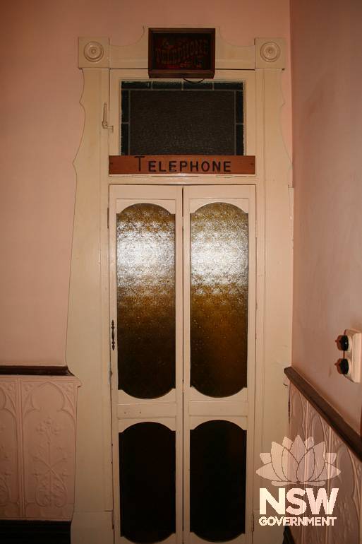 'Strathavon Country Club' - Telephone Room Door