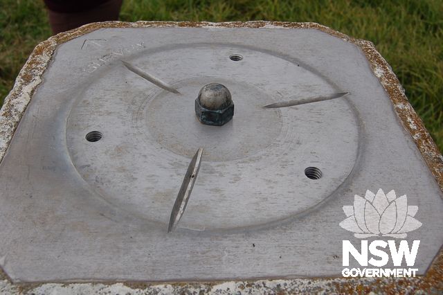 Trig on Reservoir Hill.