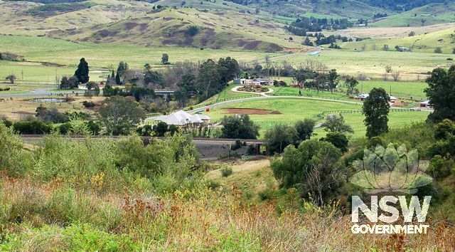 View of the railway loop from Reservoir Hill.