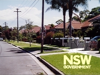 Yaralla Estate, streetscape