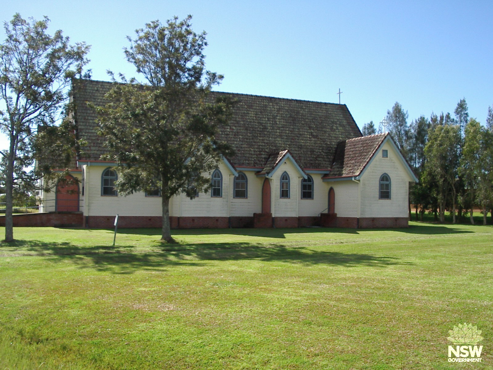 Woodburn St Joseph's Roman Catholic Church - southern elevation