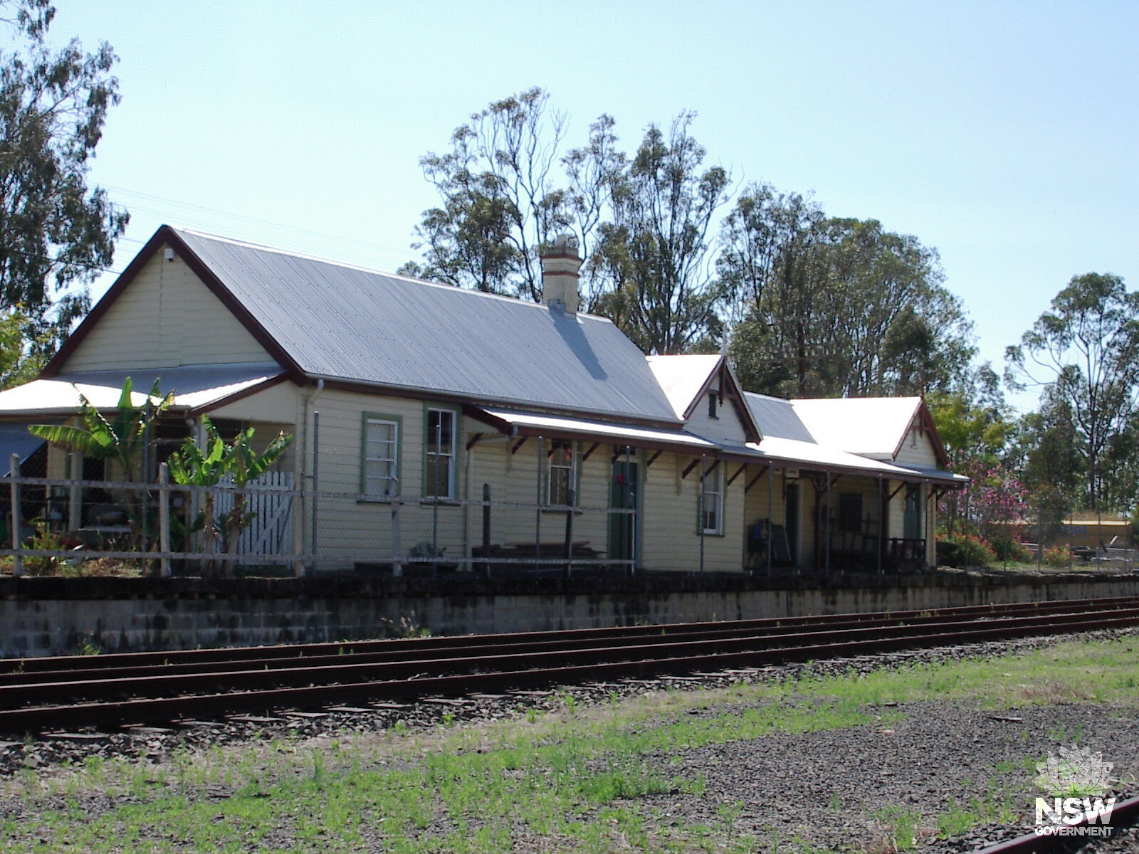 Old Casino Railway Station - platform